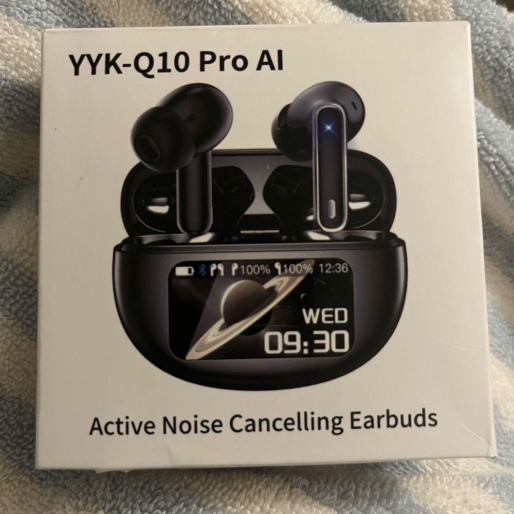 Black Earbuds PRO AI